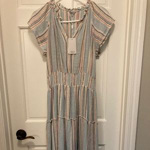 Rails Amelia Dress Sag Harbor Stripe New! Medium